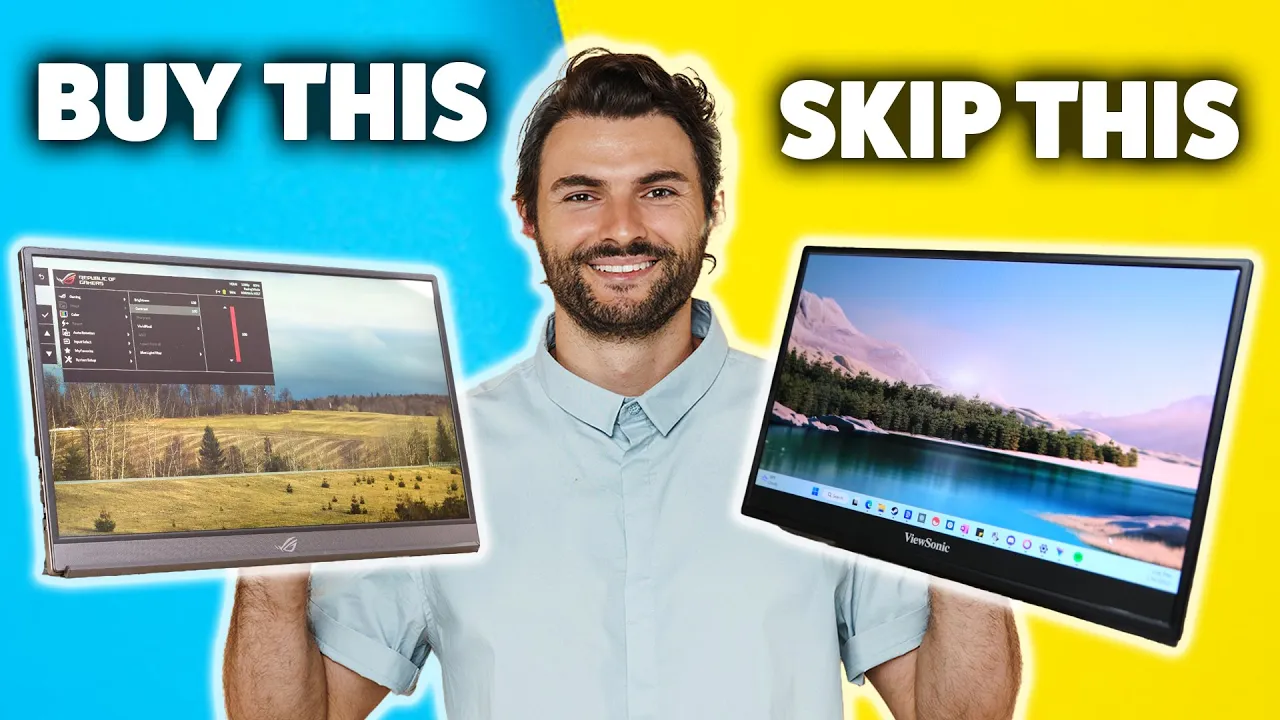 Outline Video I Finally Found The BEST Portable Monitor Of 2024 (Don't Buy Before Watching THIS!)