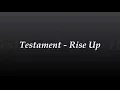 Testament - Rise Up (Eng/Esp)