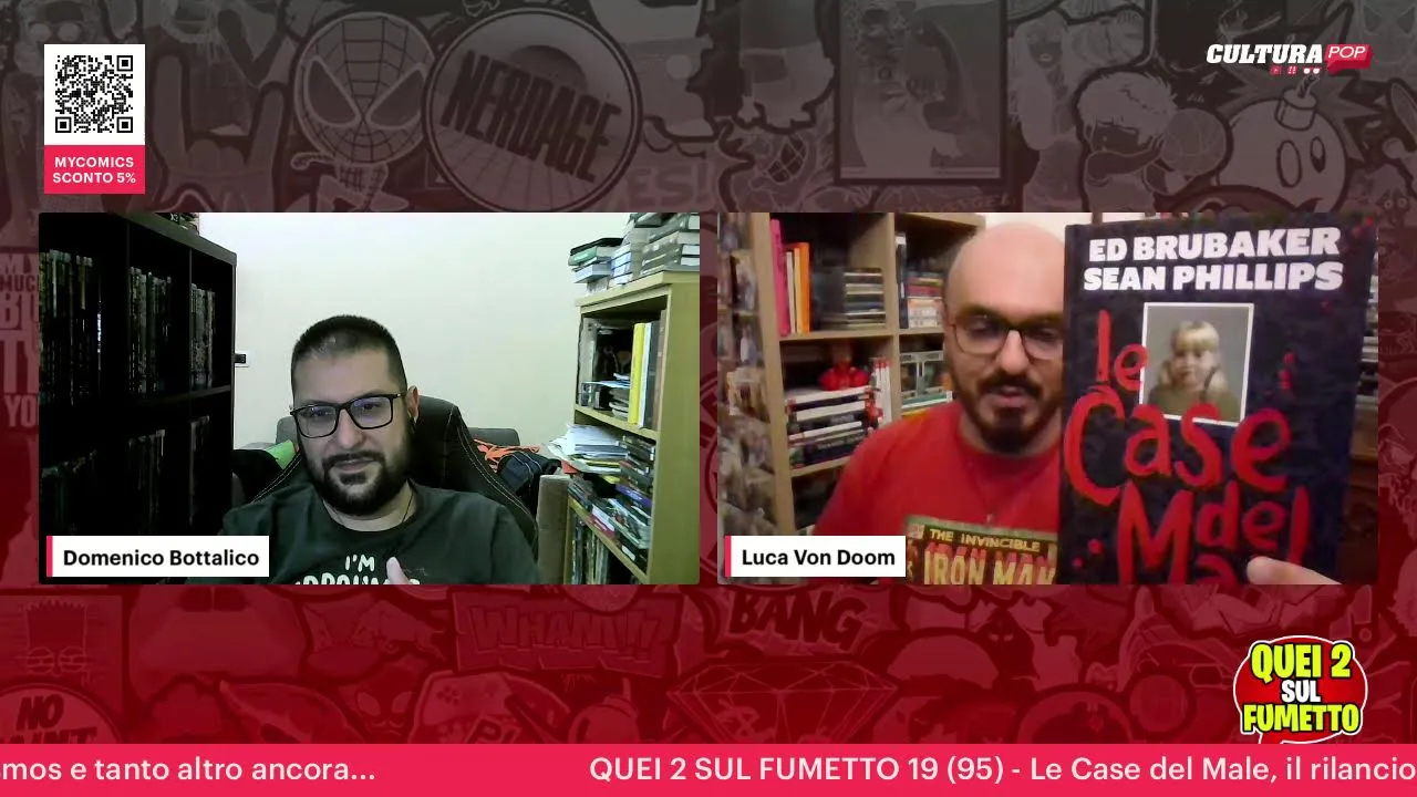 Anteprima di QUEI 2 SUL FUMETTO 19 (95) - Le Case del Male, il rilancio di Spider-Man, Ruridragon, Cosmos...
