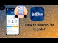 How to search for flights on jetBlue