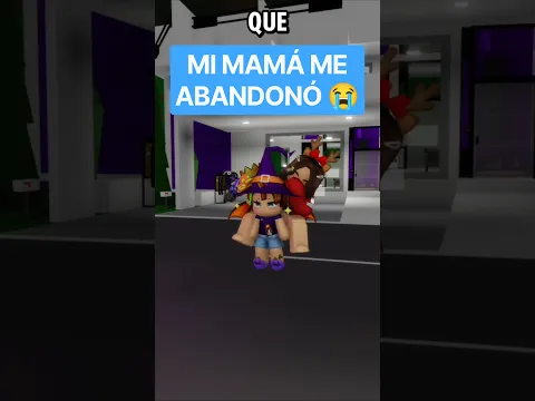 MI MAMÁ ME ABANDONÓ 😭 #roblox #brookhaven #robloxedit #robloxshorts #robloxgames #games