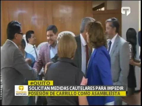 Solicitan medidas cautelares para impedir posesión de Carrillo como asambleísta