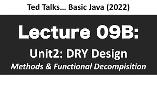 CSCI1583 - Lecture 09B Methods