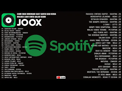 Download MP3 Cinta Ini Membunuhku, Diantara Kalian, Menunggumu - Top Lagu Indonesia By Joox \u0026 Spotify April 2023