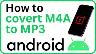 Convert M4A To MP3 For FREE Easy Audio Guide 
