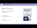 Device Tree 101 5 00 PM UTC 1 session
