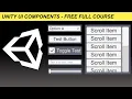 Unity UI Components - Free Full Course