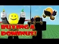 Buying the Halloween Dominus on ROBLOX DREAM ITEM