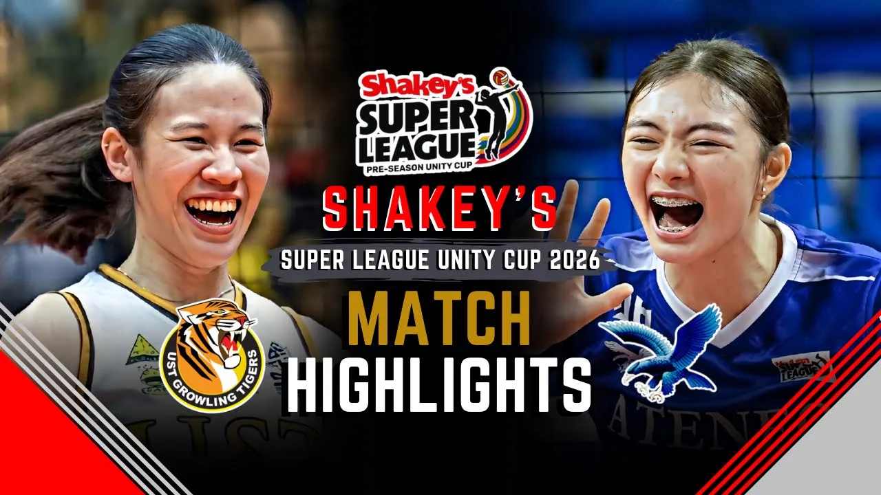 UST VS. ATENEO Full Game Highlights | Shakey's Super League Pre-season Unity Cup 2026