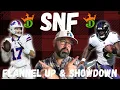 NFL DFS DraftKings Showdown Picks LIVE Strategy For Ravens-Bills Sunday Night Football Lineups