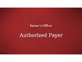 Bursar s Office Authorized Payer