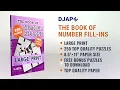 The Book of Number Fill-Ins Puzzles in Large Print - by DJAPE