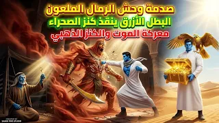 قتال أسطوري😱 البطل سمير يسحق وحش الرمال الملعون 🔥Arabic Stories| #arabicstories #monster #arabik 