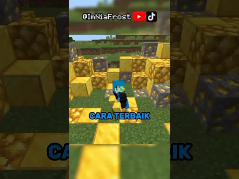 Cara terbaik untuk mendapatkan gold di Minecraft ☝️🤓