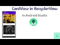 Lecture 27 How To Use CardView in Recyclerview