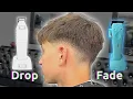 The Only Drop Fade You Need To Watch to Get Better - 3 Guard Method Tutorial Fast Haircut