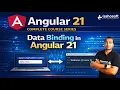 Data Binding in Angular 21 Data Binding Angular 21 Tutorials in Hindi