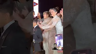 رقص ليلي زاهر مع والدتها وزغروطة شقيقتها ملك علي اغنية يا ابن المحظوظة مبروك 