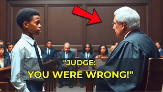 Judge Mocks Black Teenager in Court, Shocked to Learn He's a Genius Attorney in Disguise!