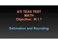 TEAS Math Tutorial - M 1 7