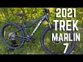 The BEST Marlin yet 2021 Trek Marlin 7 Hardtail Mountain Bike Review of Features and Weight