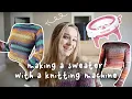 I made a sweater with a knitting machine sentro knitting machine