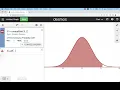 Normal Probability Distributions in Desmos