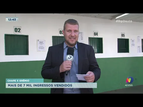 Chapecoense enfrenta Grêmio com grande público na Arena Condá