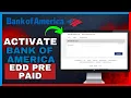 How To Activate EDD Card Bank Of America 2025