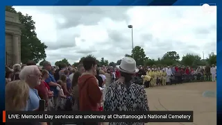 LIVE Memorial Day services at Chattanooga s National Cemetery