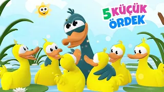 Beş Küçük Ördek | En Güzel Çocuk Şarkıları | Yumurcak Adamlar | Çizgi Film