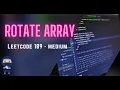 Rotate Array - LeetCode