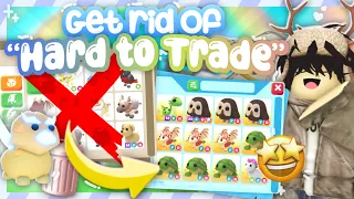 How to GET RID OF HARD TO TRADE PETS in Adopt Me FAST EASY