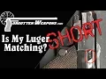 How to Check If A P08 Luger Has All Matching Serial Numbers
