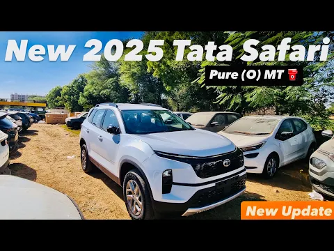2025 New Facelift Tata Safari Pure (O) Review ​@VikasVlogs11 #tatasafari #pure #optional