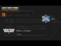 Quick object merge with Python in Houdini