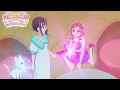 Lagu [1080p60]Komugi and Yuki transform into human {Movie Ver.} (Wonderful PreCure Movie)