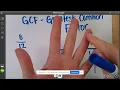 Simplifying Fractions t-chart method