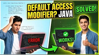 279 default access modifier in Java Selenium Java 2026