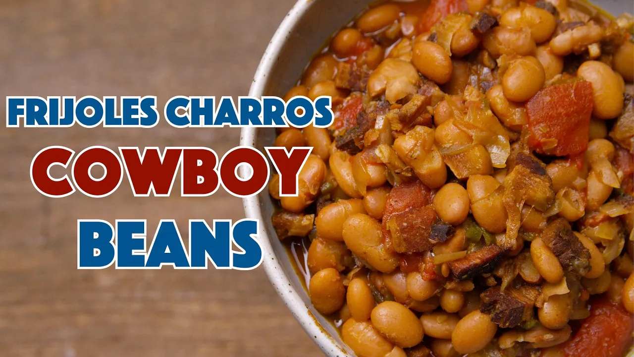 Charro 'Cowboy' Beans In A Slow Cooker Frijoles Charros
