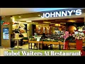 Robot Serves At Johnnys Restaurant Johnny s Restaurant In Berjaya Times Square KL Malaysia