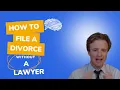 How to File For Divorce In Alabama Without A Lawyer