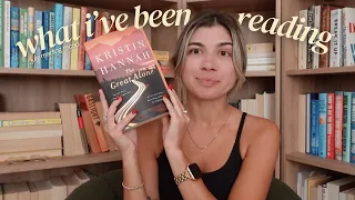 sitting in my library talking about books! (july reading wrap up)