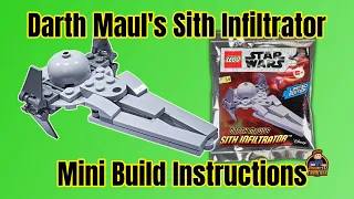 Lego 912058 Instructions Lego Darth Maul's Sith Infiltrator