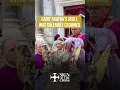 The skull of Saint Agatha was solemnly crowned