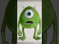 Desenhando o Mike Wazowski