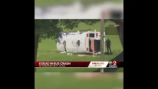 BREAKING NEWS 8 dead 45 hospitalized in massive Florida bus crash What we know right now