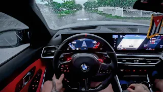 Download Driving My 2024 G80 M3 In The Rain POV DRIVE MP3