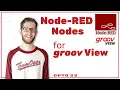 How to use the Node-RED package for groov View
