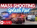 MASS SHOOTING Splash Pad CHILDREN SHOT Rochester Hills Michigan LIVE